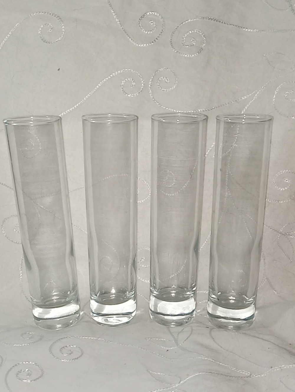 4 Pretty Vases For Tea Lights,flowers Or Fairylights